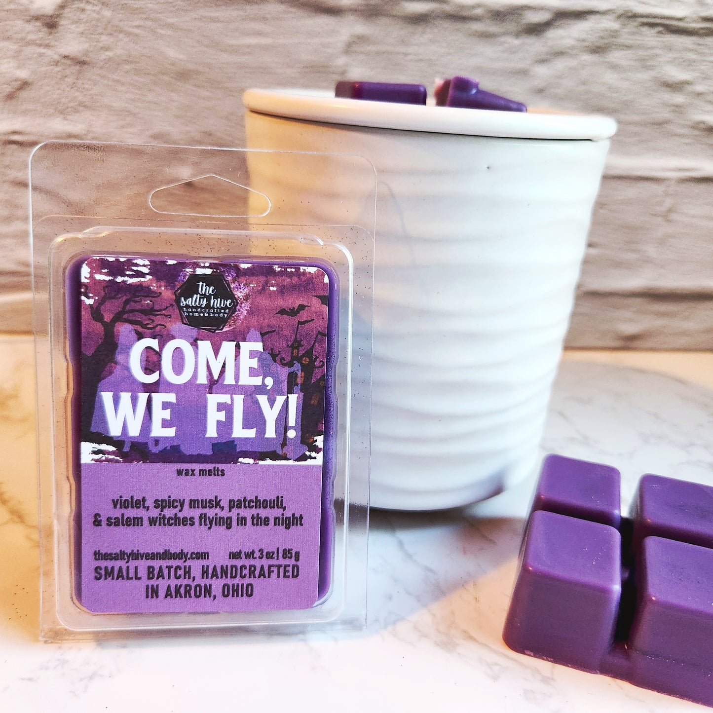 come, we fly! wax melts - the salty hive