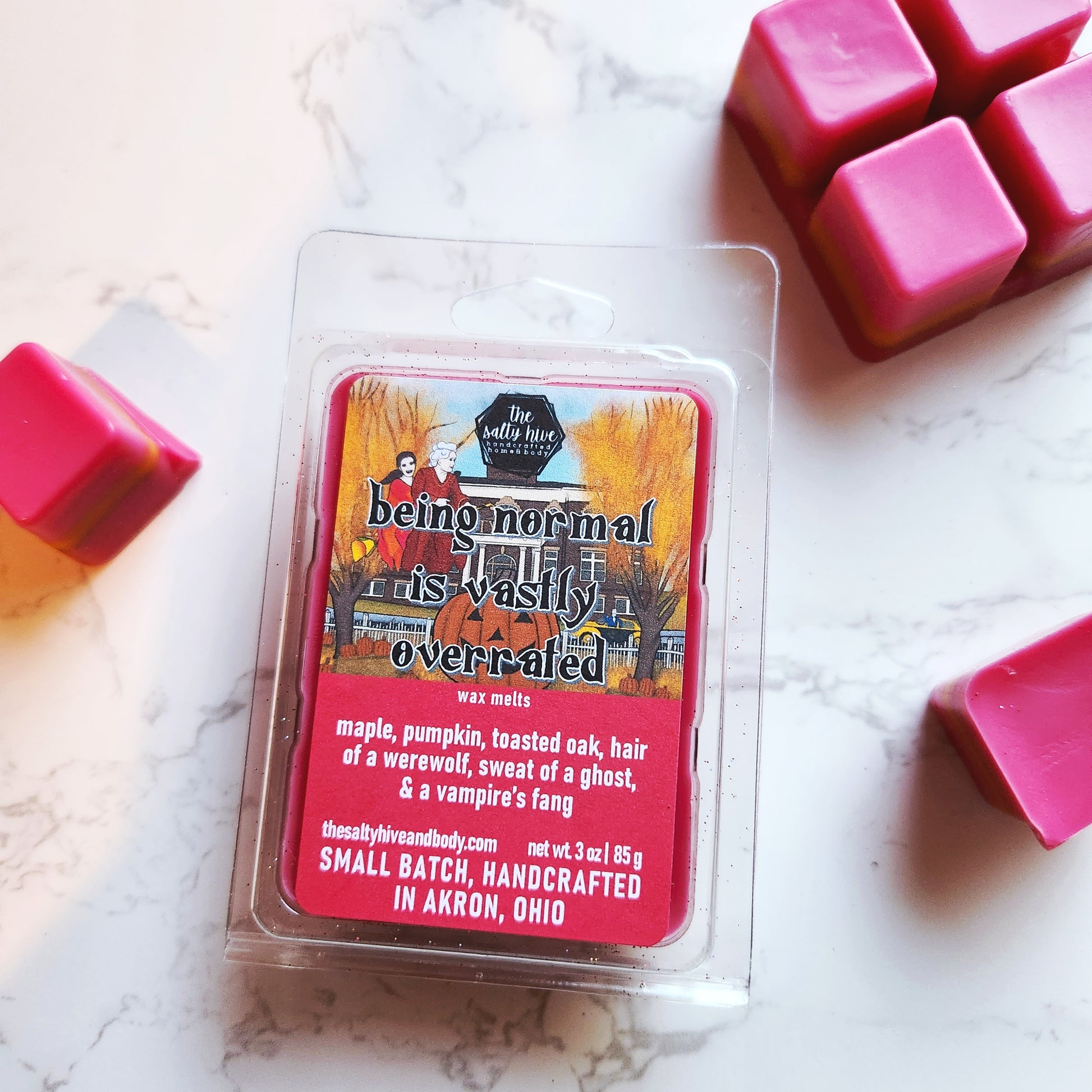 being normal is vastly overrated wax melts - the salty hive