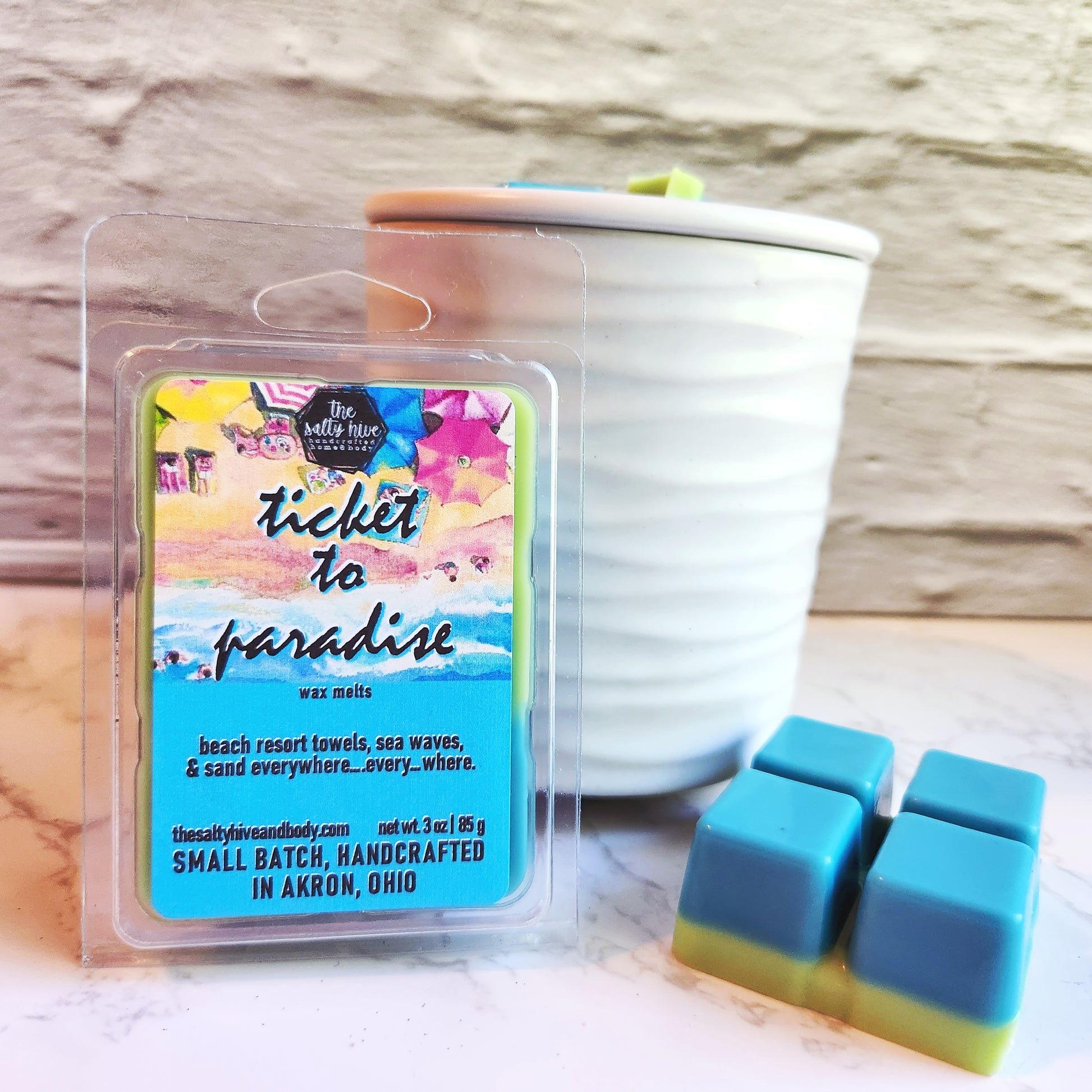 ticket to paradise wax melts - the salty hive