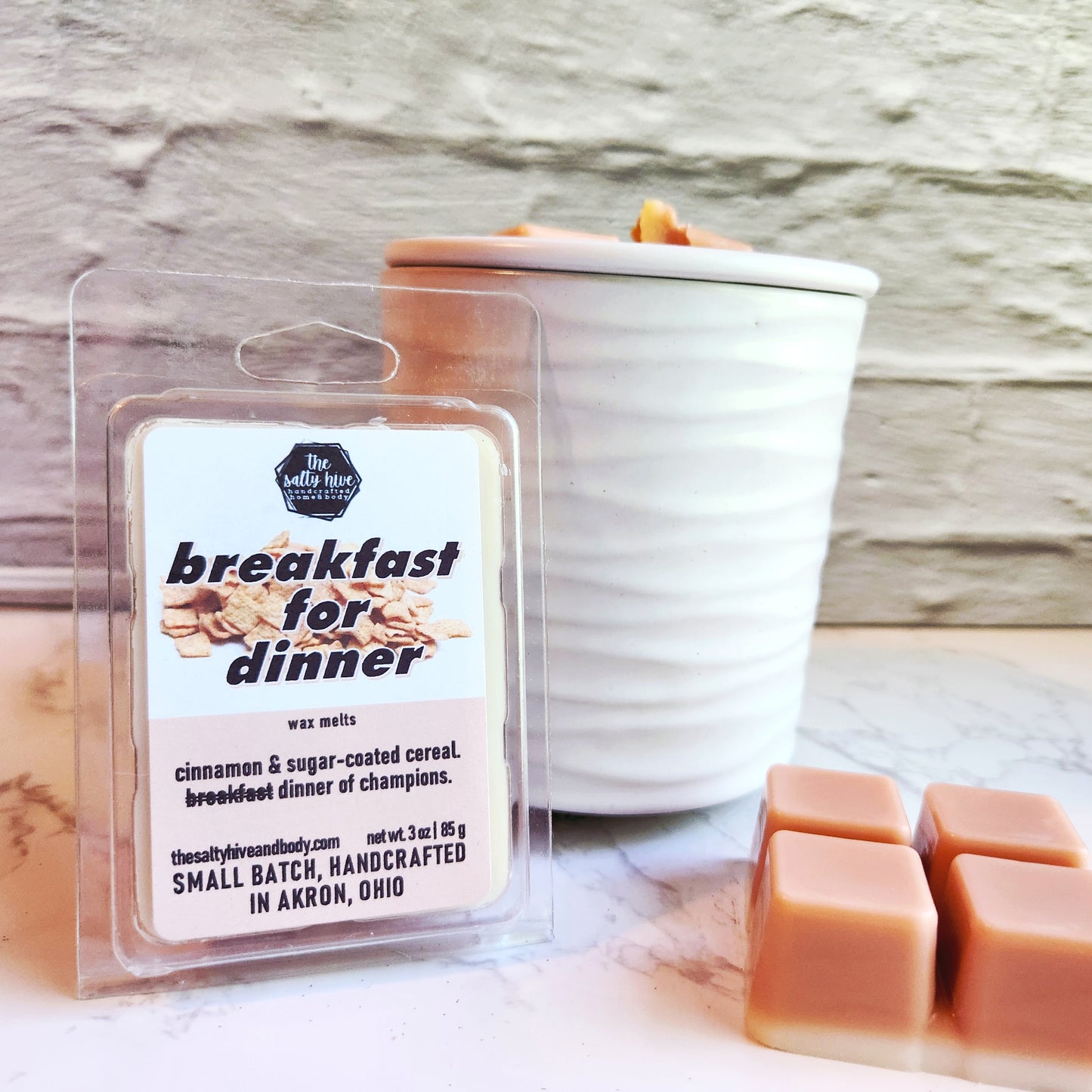 breakfast for dinner wax melts - the salty hive