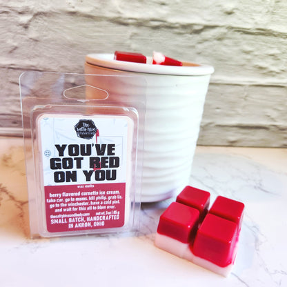 you've got red on you wax melts - the salty hive