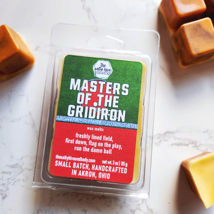 masters of the gridiron wax melts - the salty hive