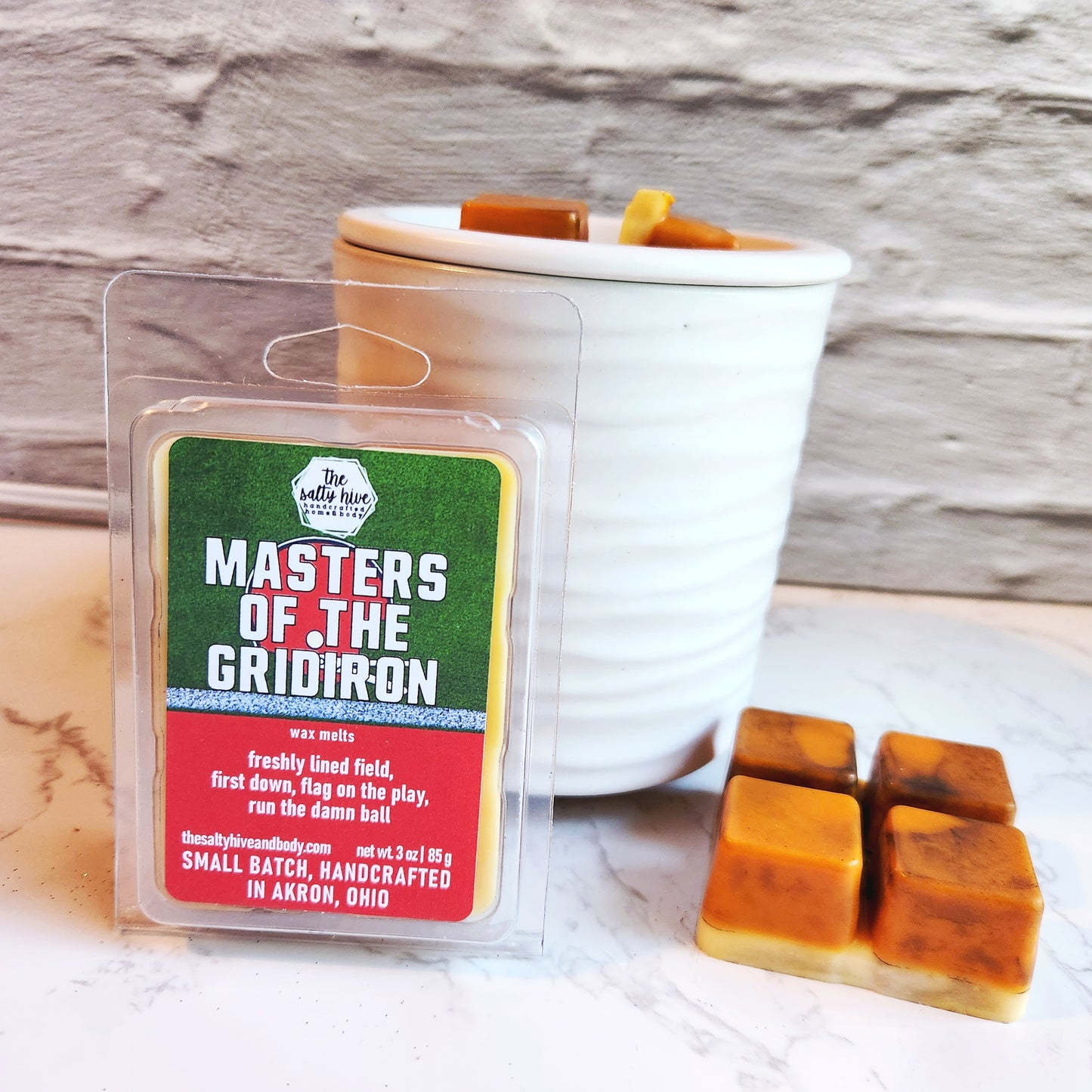 masters of the gridiron wax melts - the salty hive