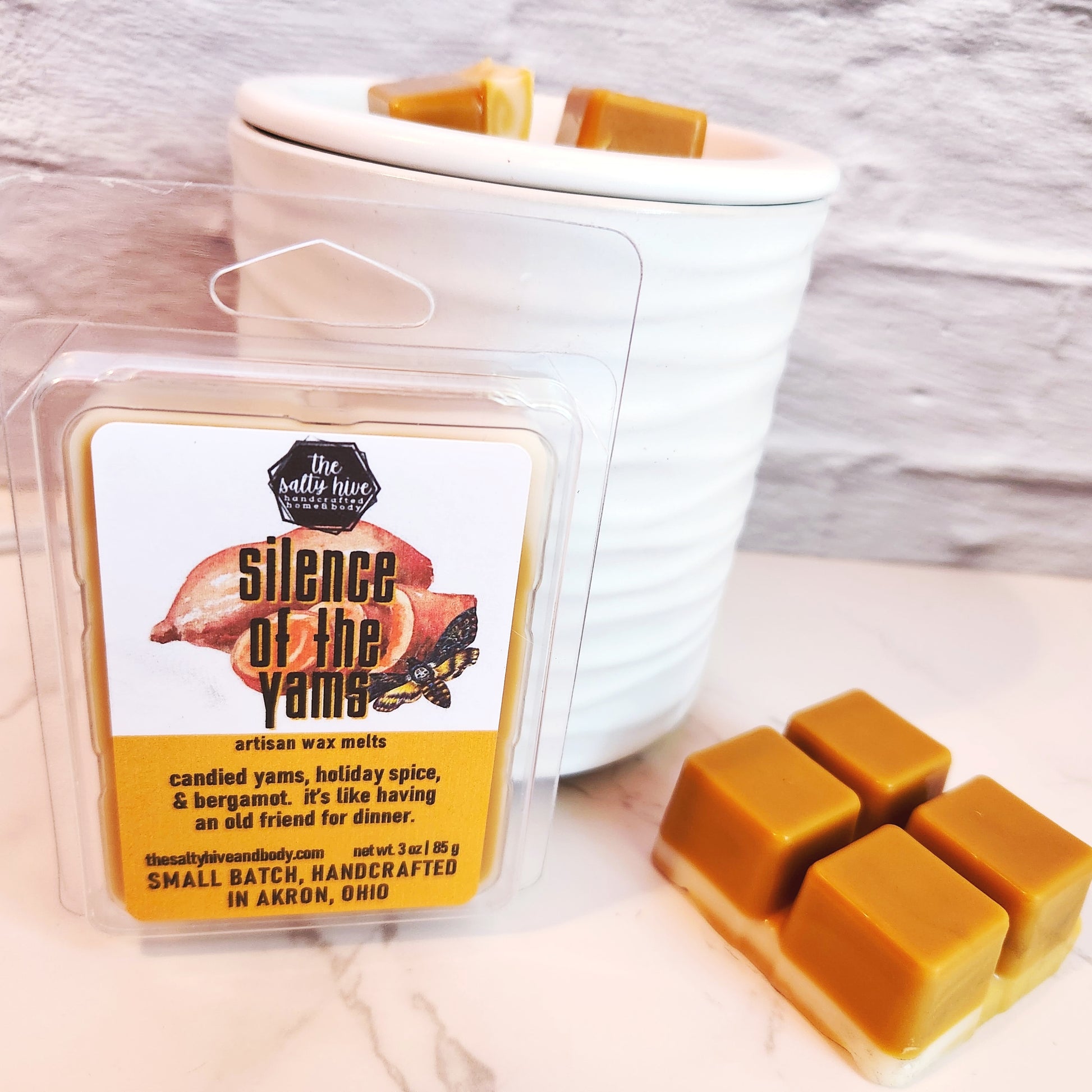 silence of the yams wax melts – the salty hive home & body llc