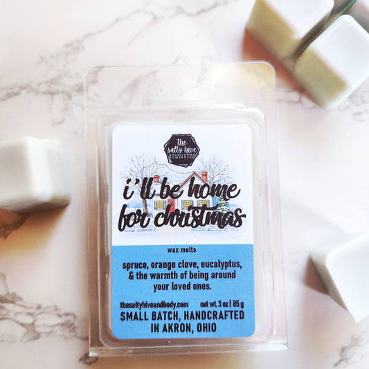 i'll be home for christmas wax melts