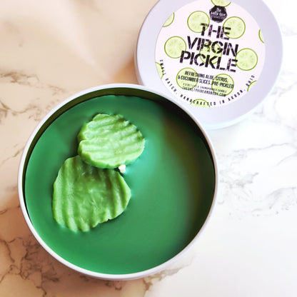 the virgin pickle candle