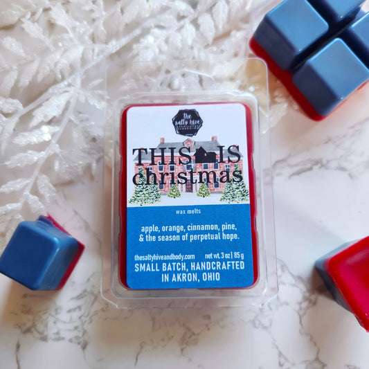 this is christmas wax melts - home alone - the salty hive