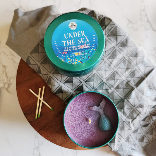 DISCONTINUED under the sea candle