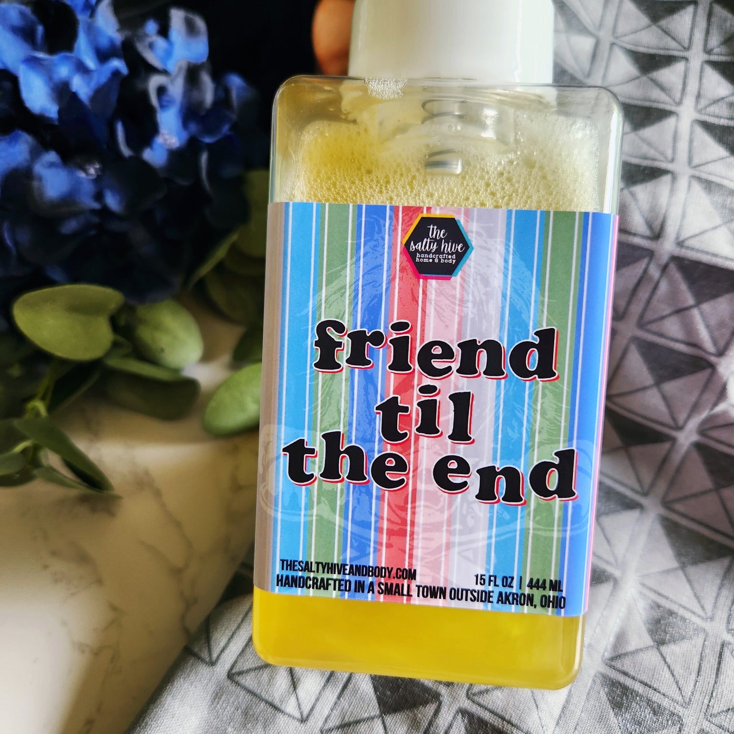 friend til the end foaming hand soap - the salty hive