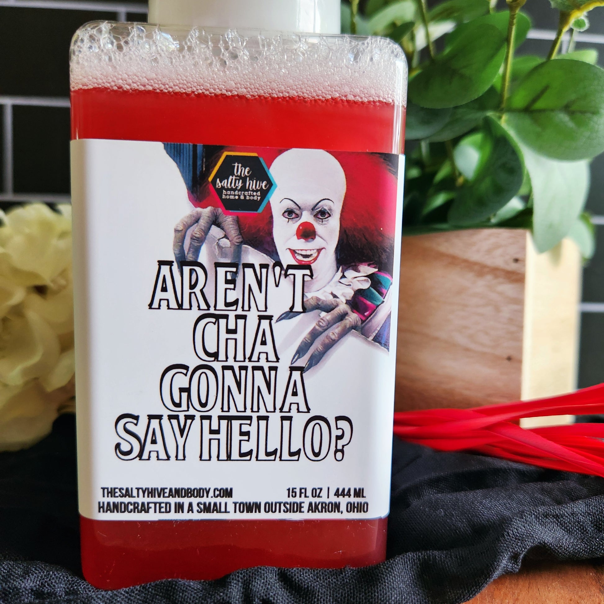 aren't cha gonna say hello - stephen king it foaming hand soap - the salty hive