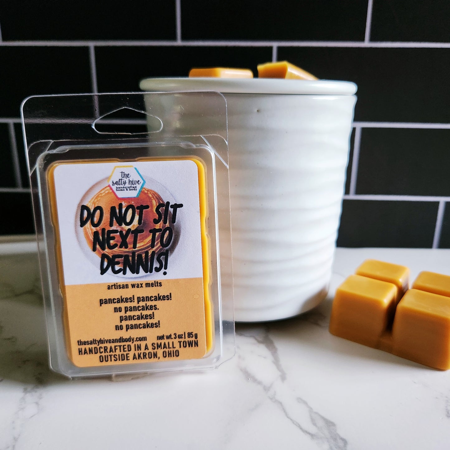 do not sit next to dennis! wax melts - cabin fever