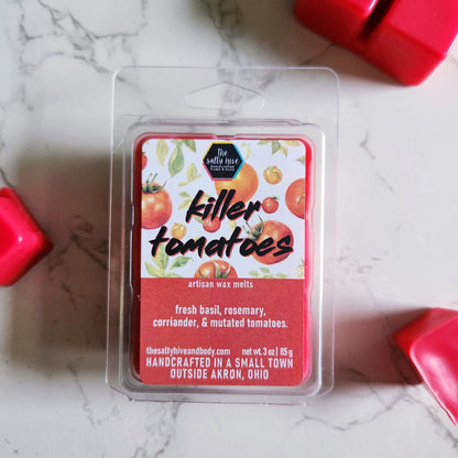 killer tomatoes wax melts