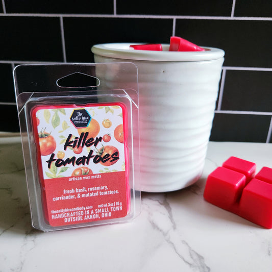 killer tomatoes wax melts