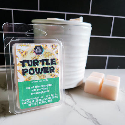 turtle power wax melts