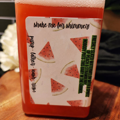 carried a watermelon foaming hand soap