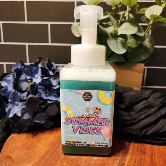 summer vibes foaming hand soap