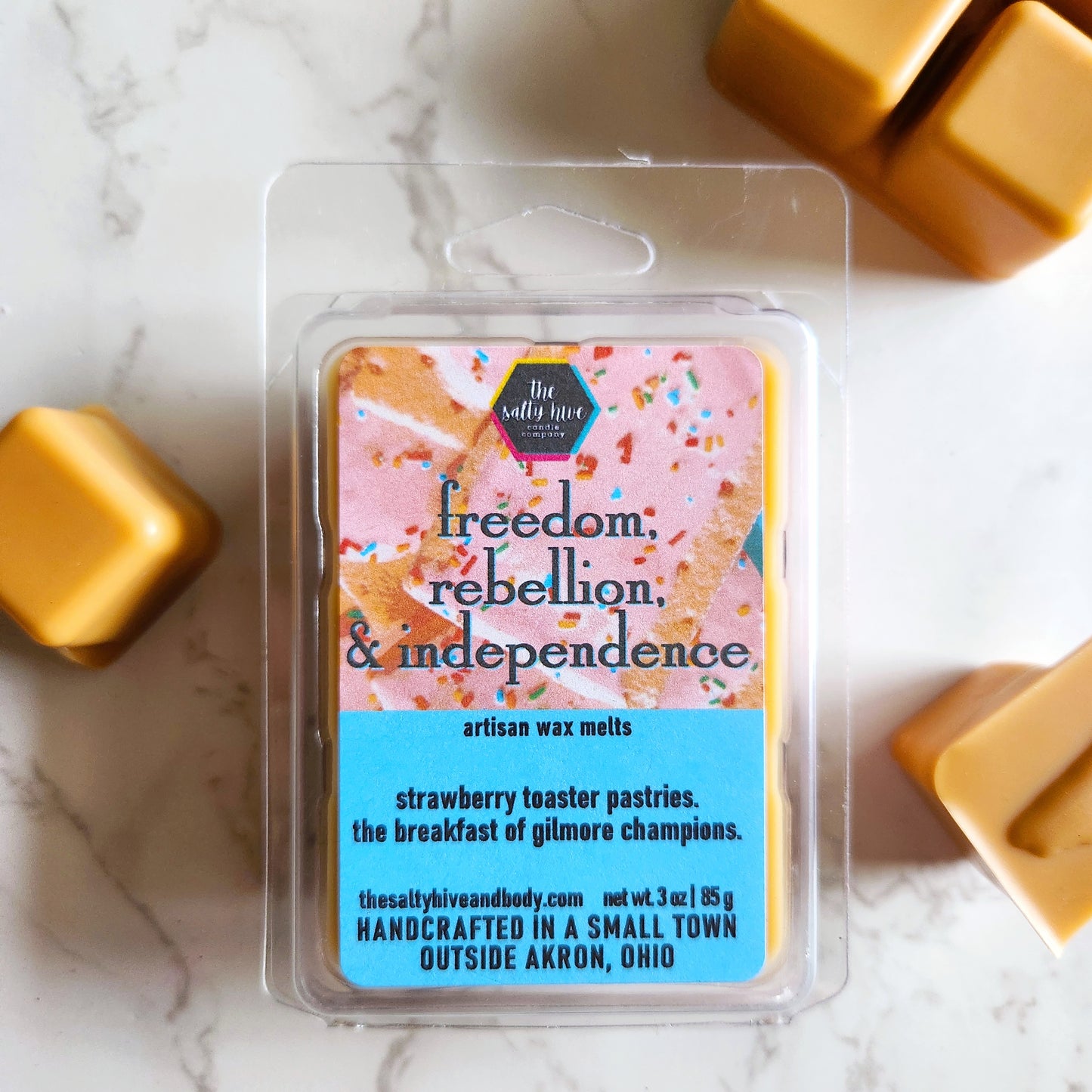 freedom, rebellion, & independence wax melts