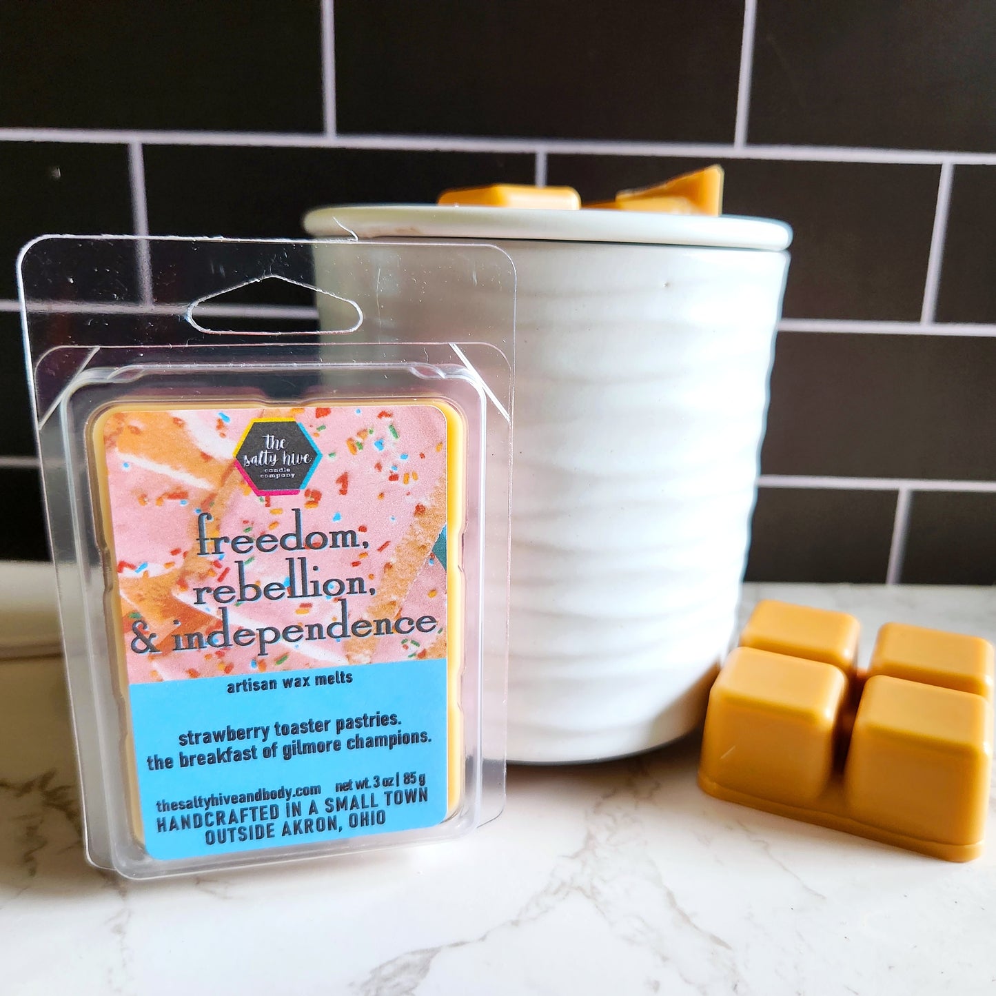 freedom, rebellion, & independence wax melts