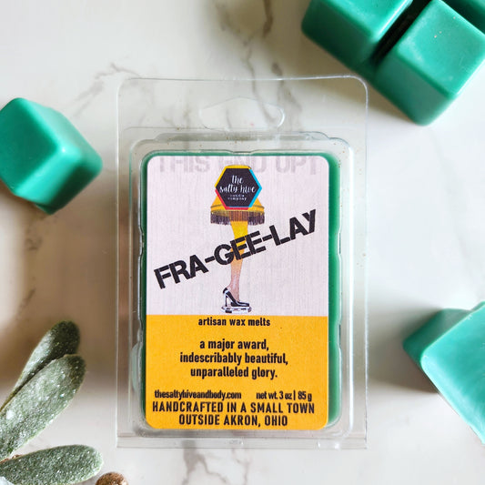 fra-gee-lay wax melts