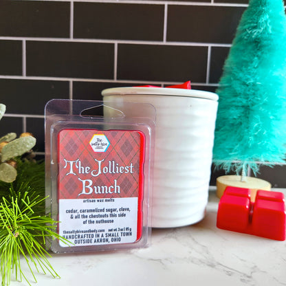 the jolliest bunch wax melts - christmas vacation inspired