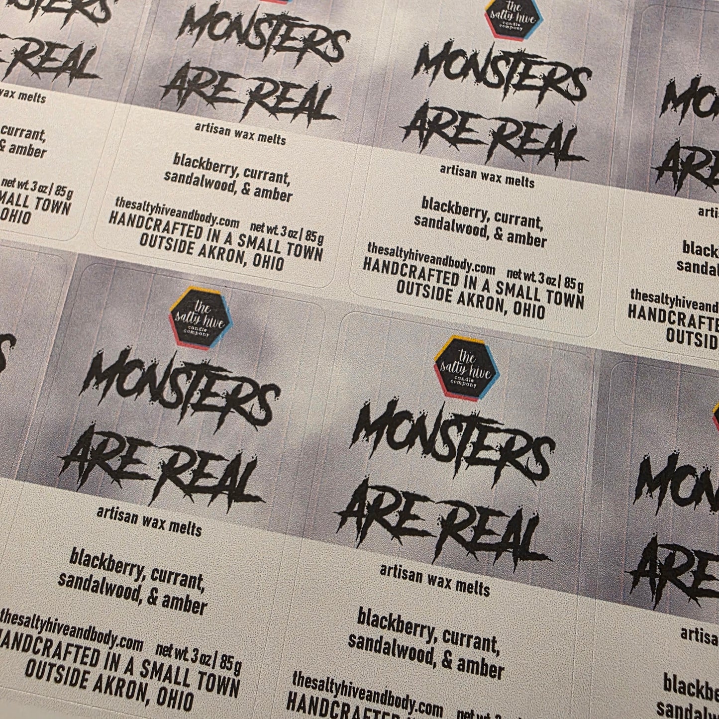 monsters are real wax melts