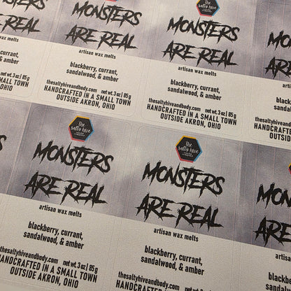 monsters are real wax melts