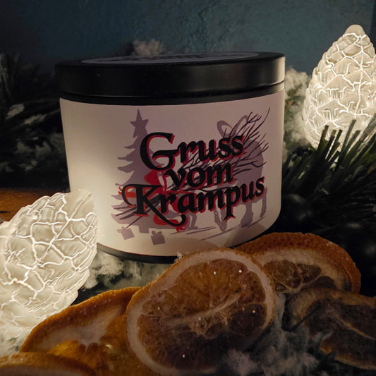 gruss vom krampus 7.5 oz candle