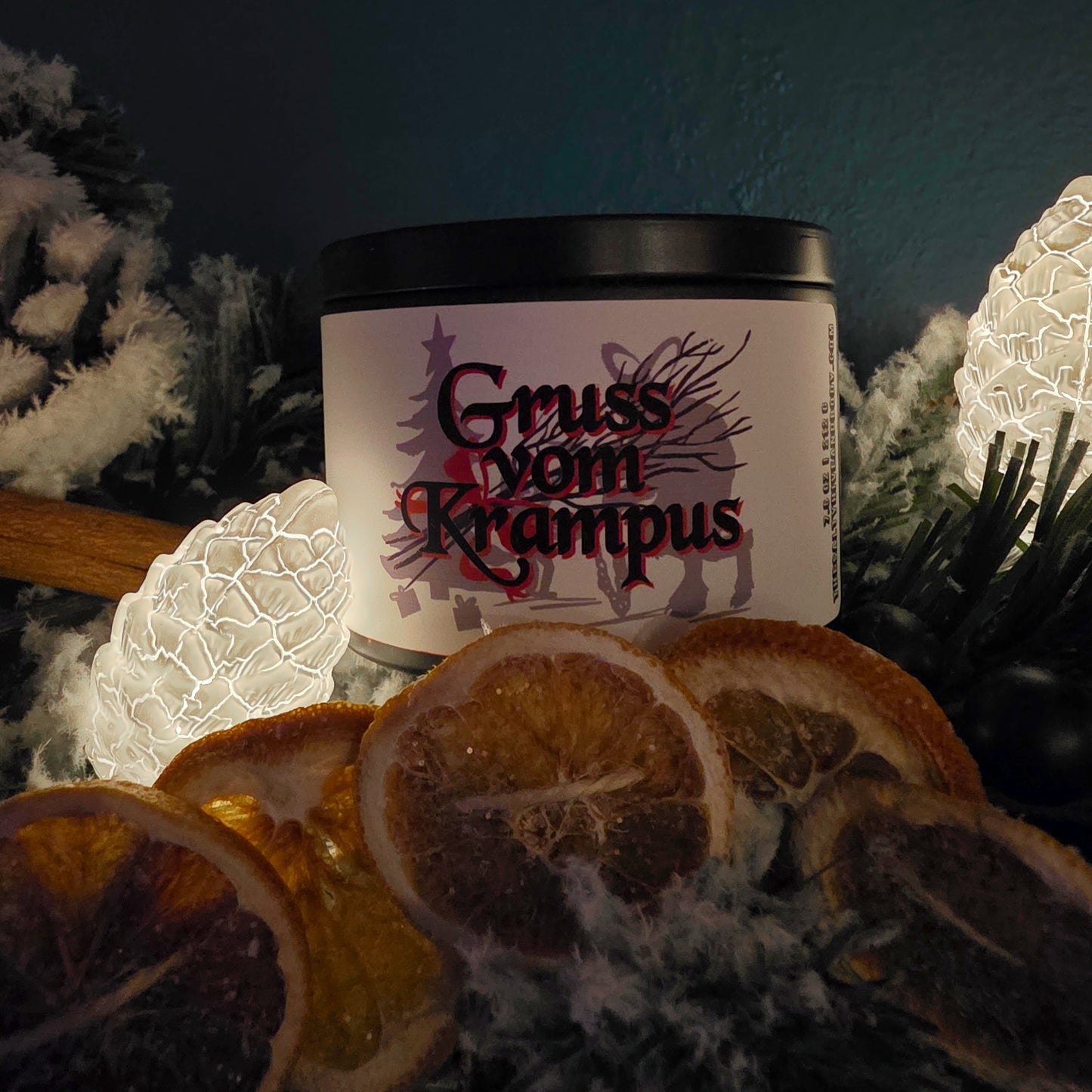 gruss vom krampus 7.5 oz candle