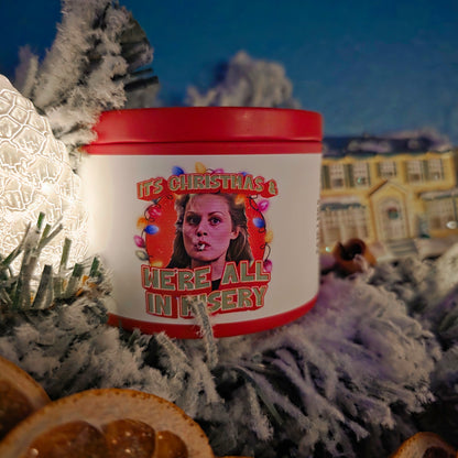 it's christmas & we're all in misery candle - christmas vacation
