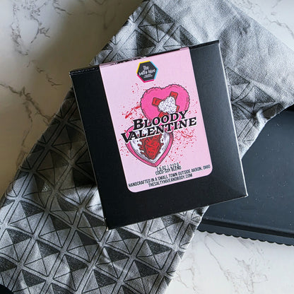 bloody valentine candle