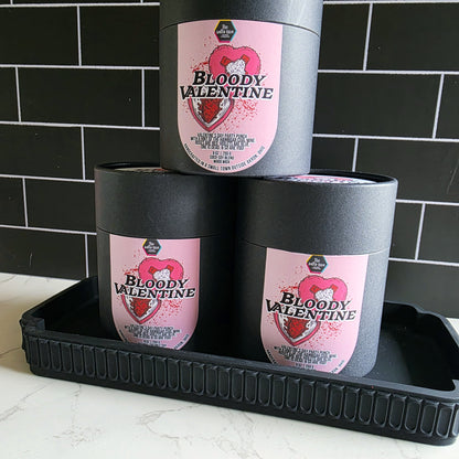 bloody valentine candle