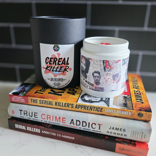 cereal killer wood wick candle