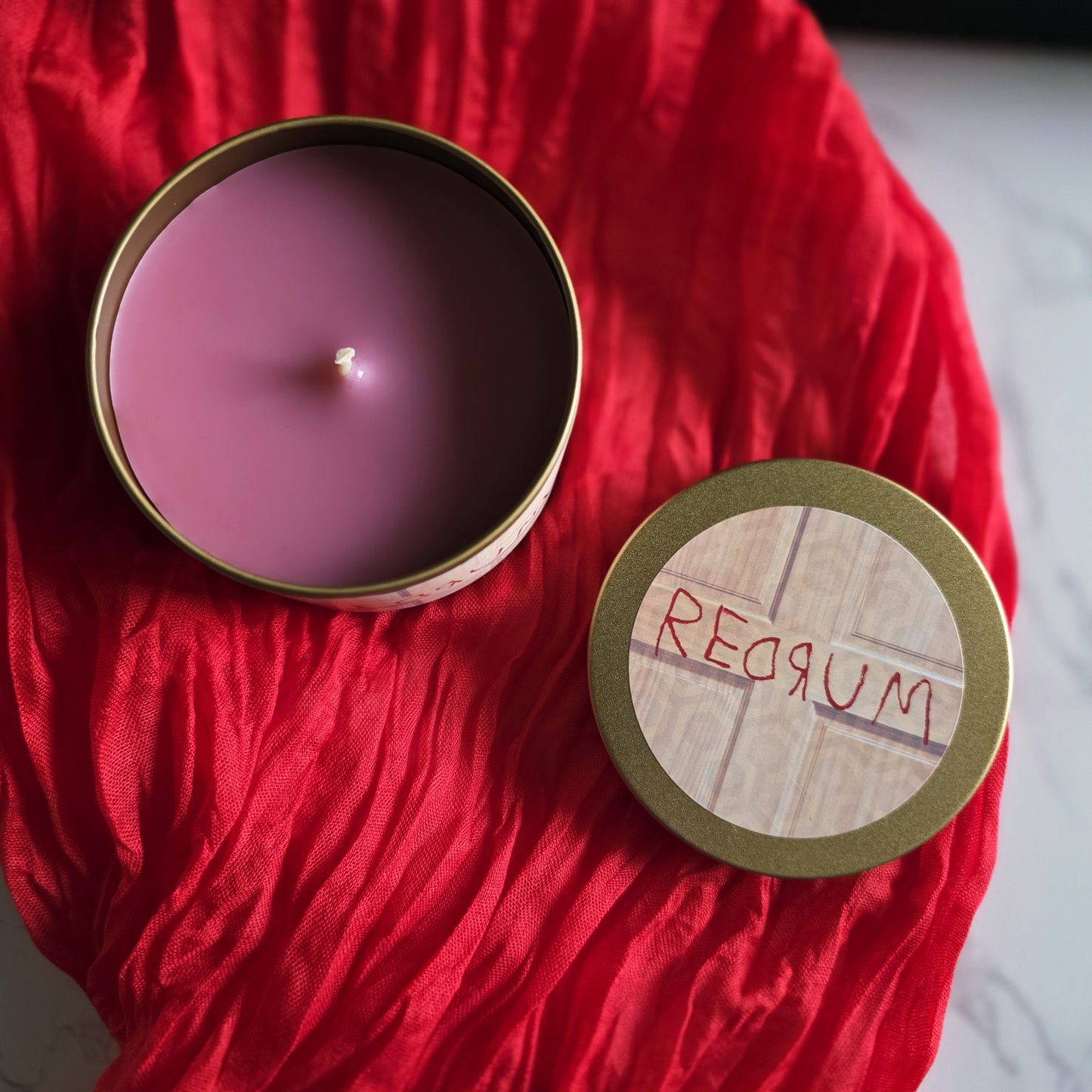 redrum candle - stephen king's the shining