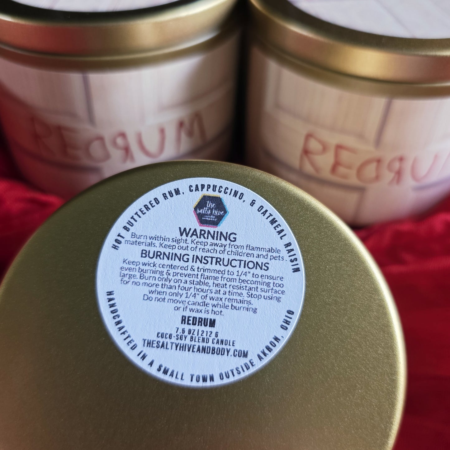 redrum candle - stephen king's the shining