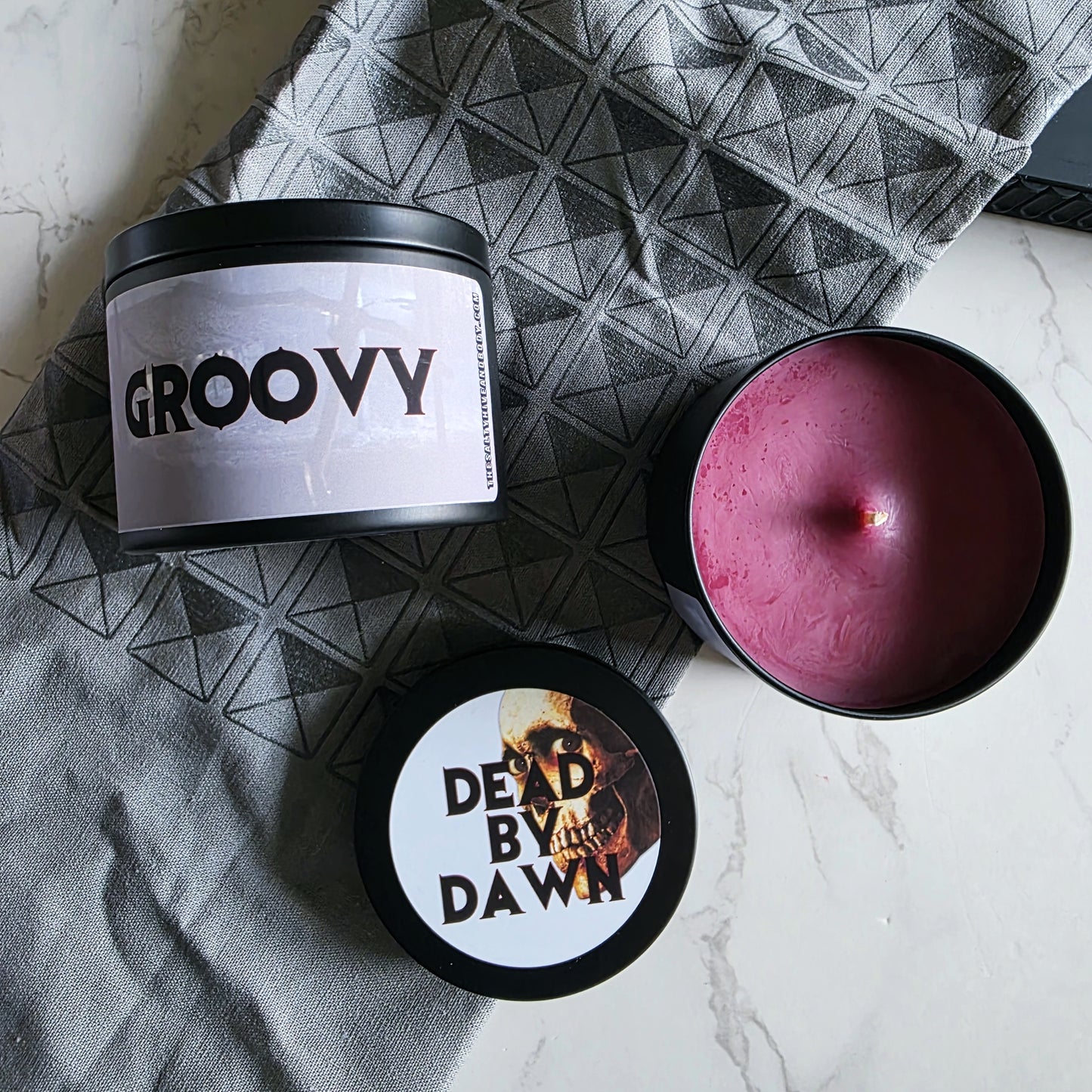 dead by dawn candle