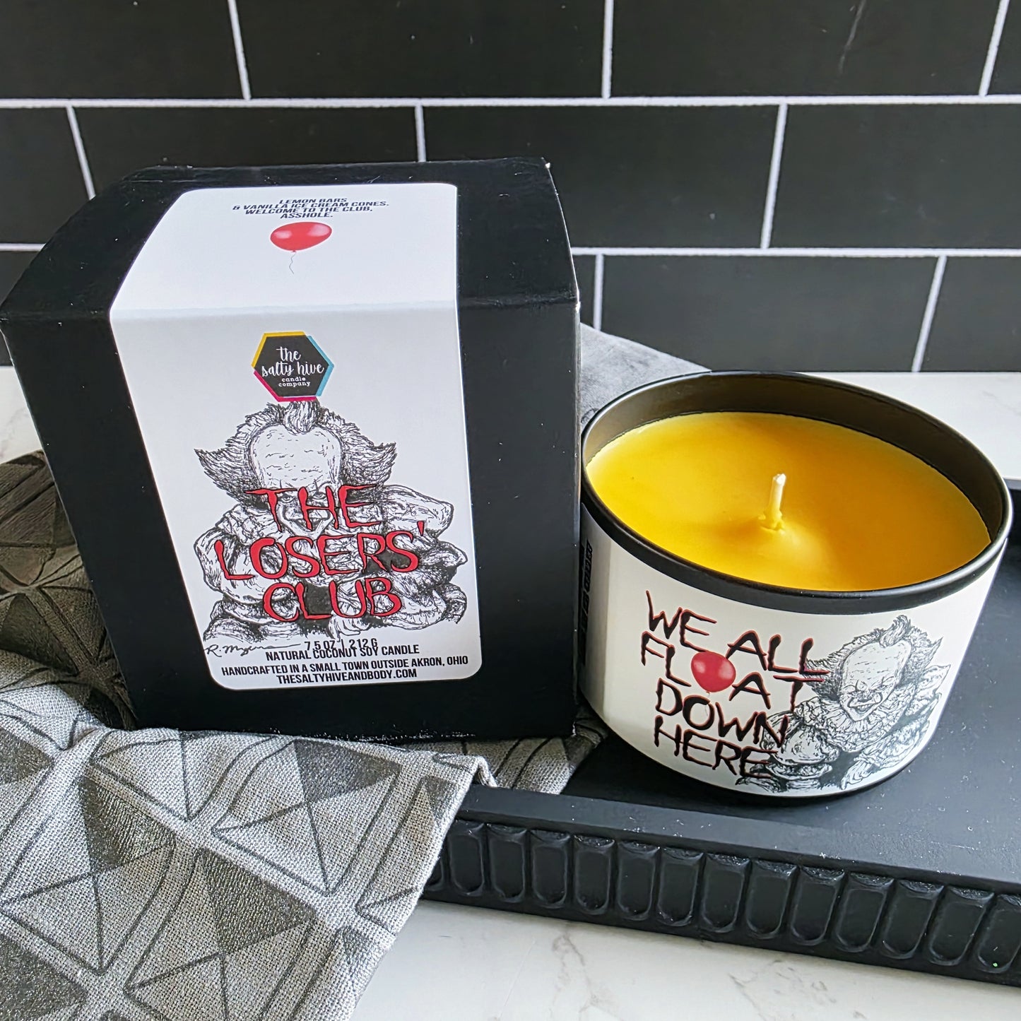 the losers' club candle - stephen king it