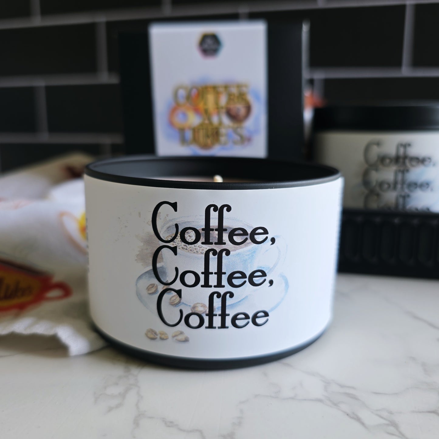 coffee at luke's candle - gilmore girls