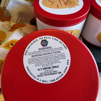 al's pancake world candle - gilmore girls inspired