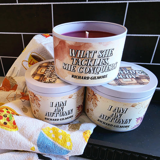 richard's study candle - gilmore girls inspired