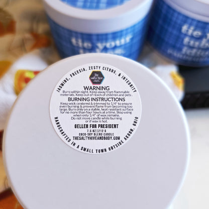 geller for president candle - gilmore girls inspired