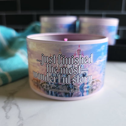 fantasy and fairytales candle