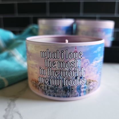 fantasy and fairytales candle