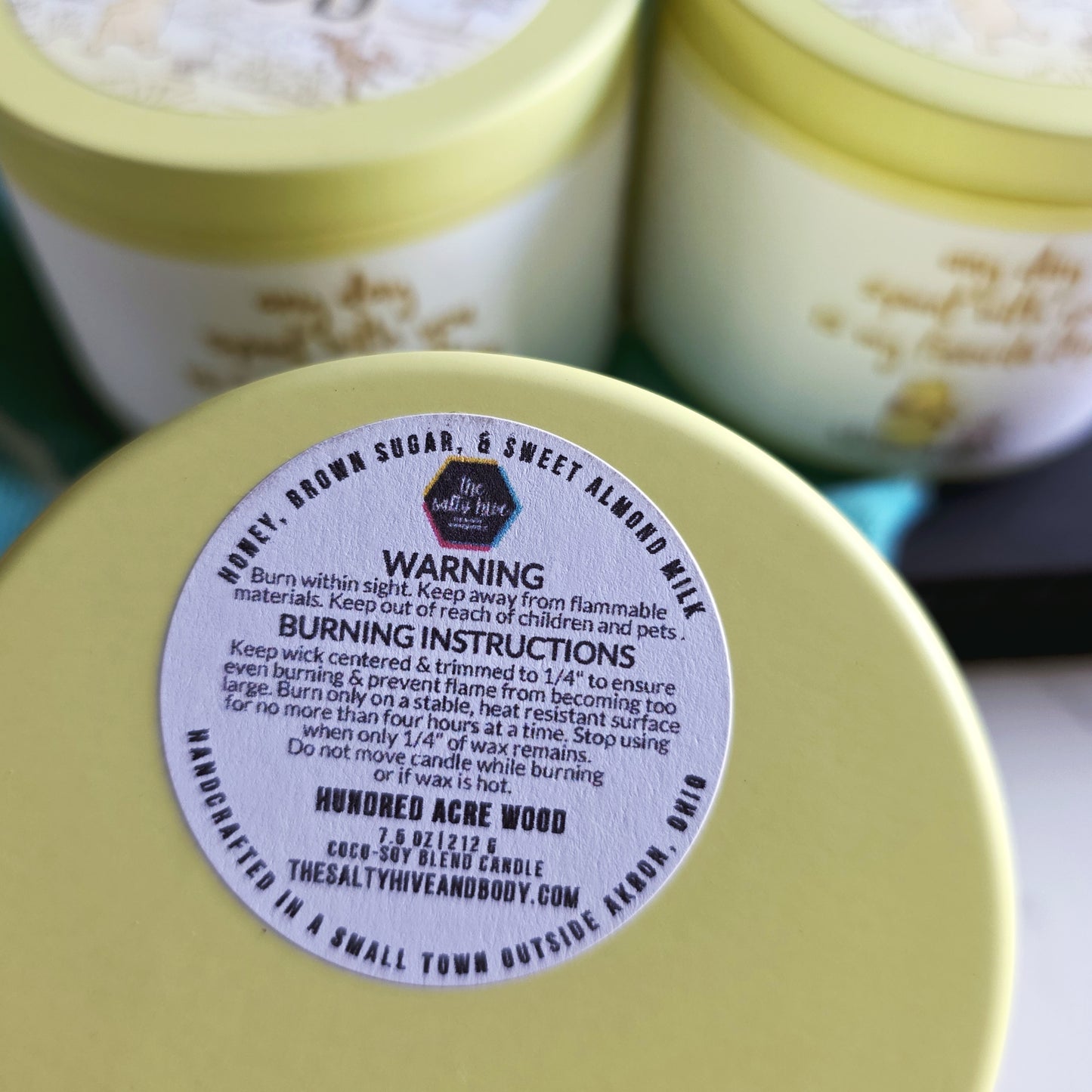 hundred acre wood candle