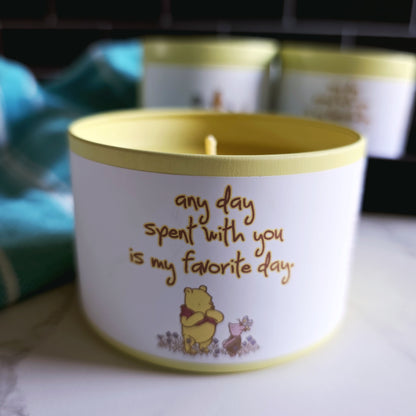hundred acre wood candle