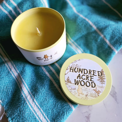 hundred acre wood candle