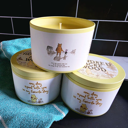 hundred acre wood candle