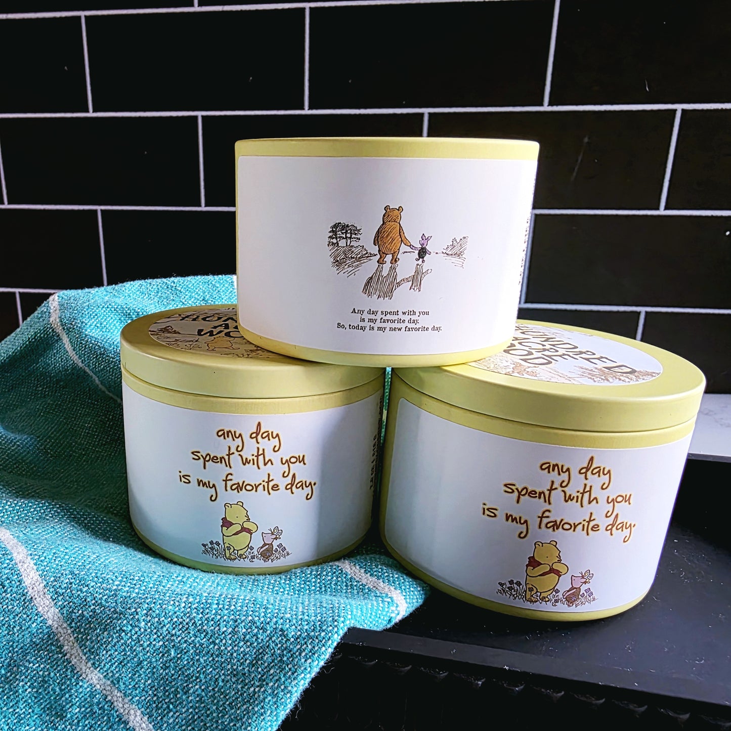 hundred acre wood candle