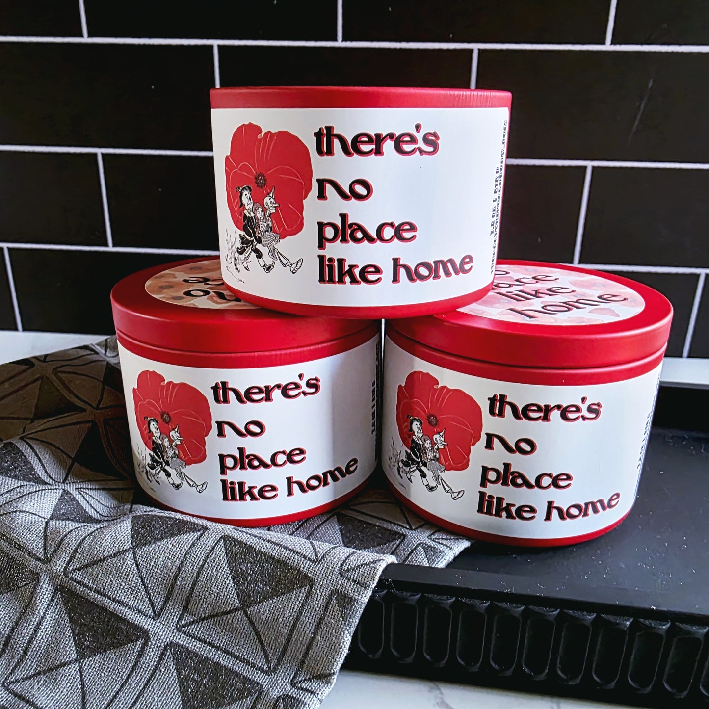 no place like home candle - wizard of oz
