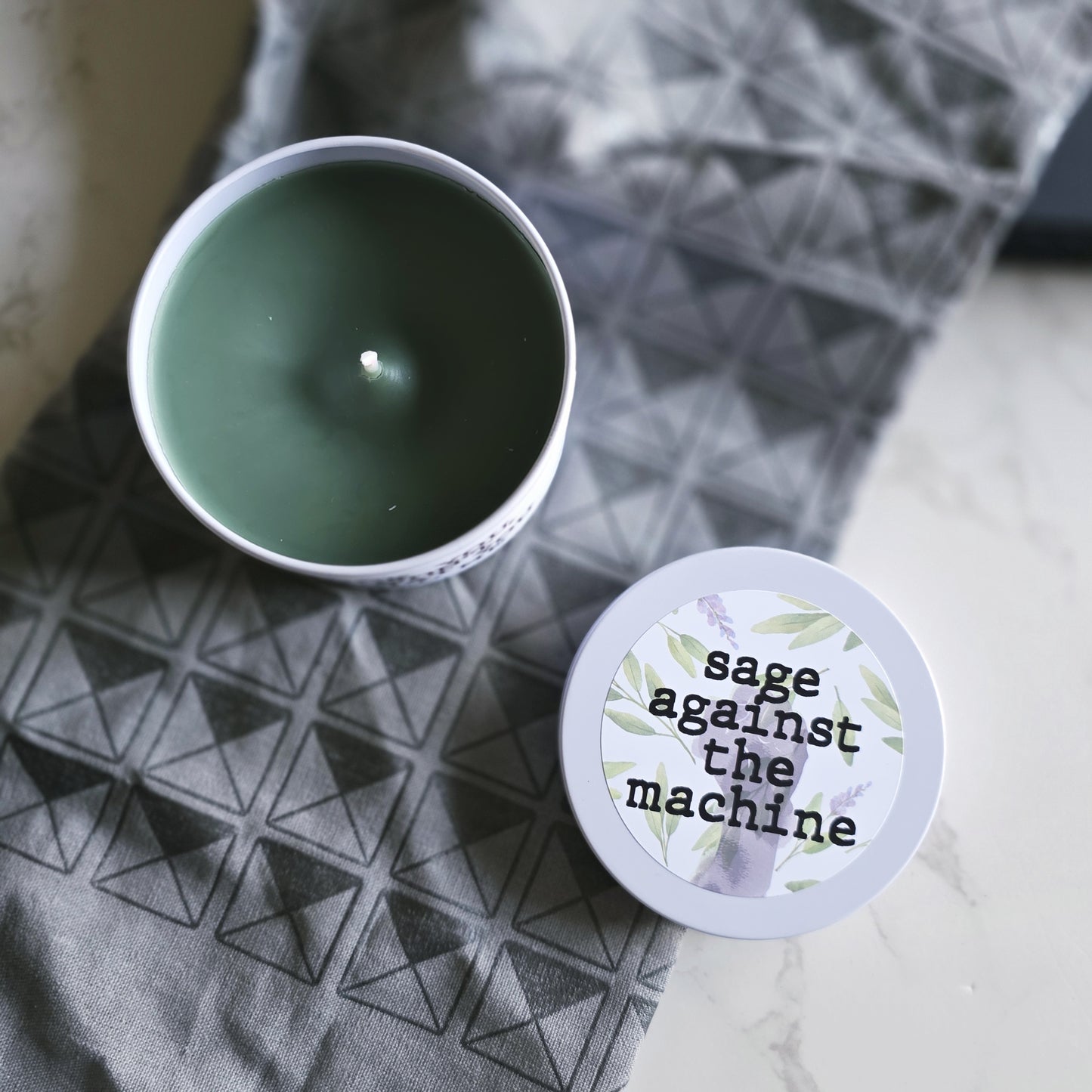 sage against the machine candle