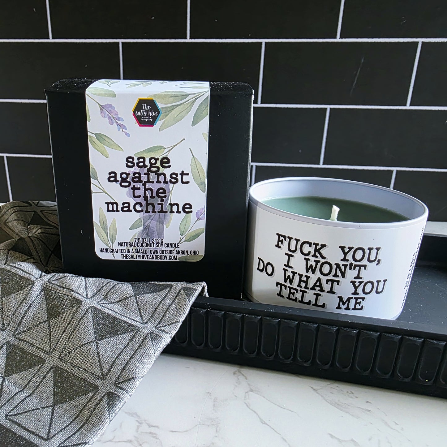 sage against the machine candle